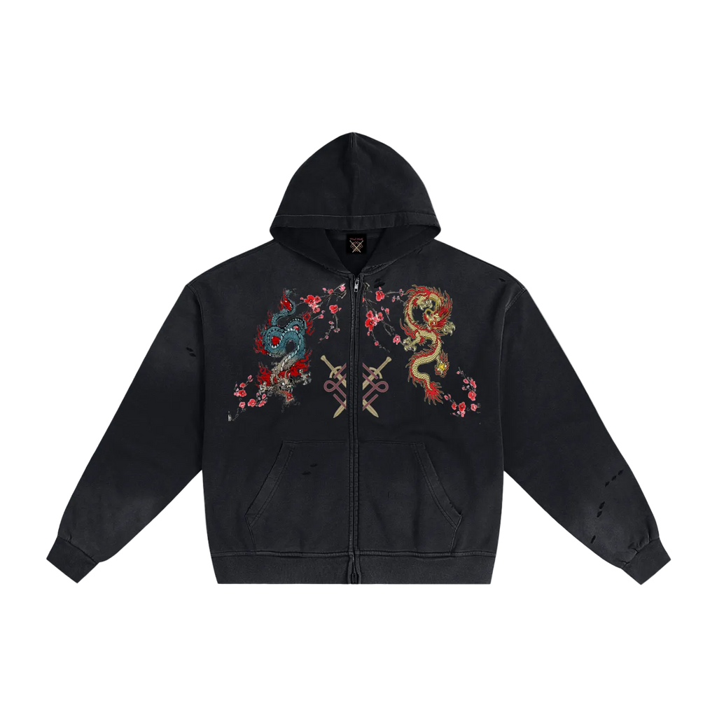 Elite Core Hand - Sunfade  Hoodie