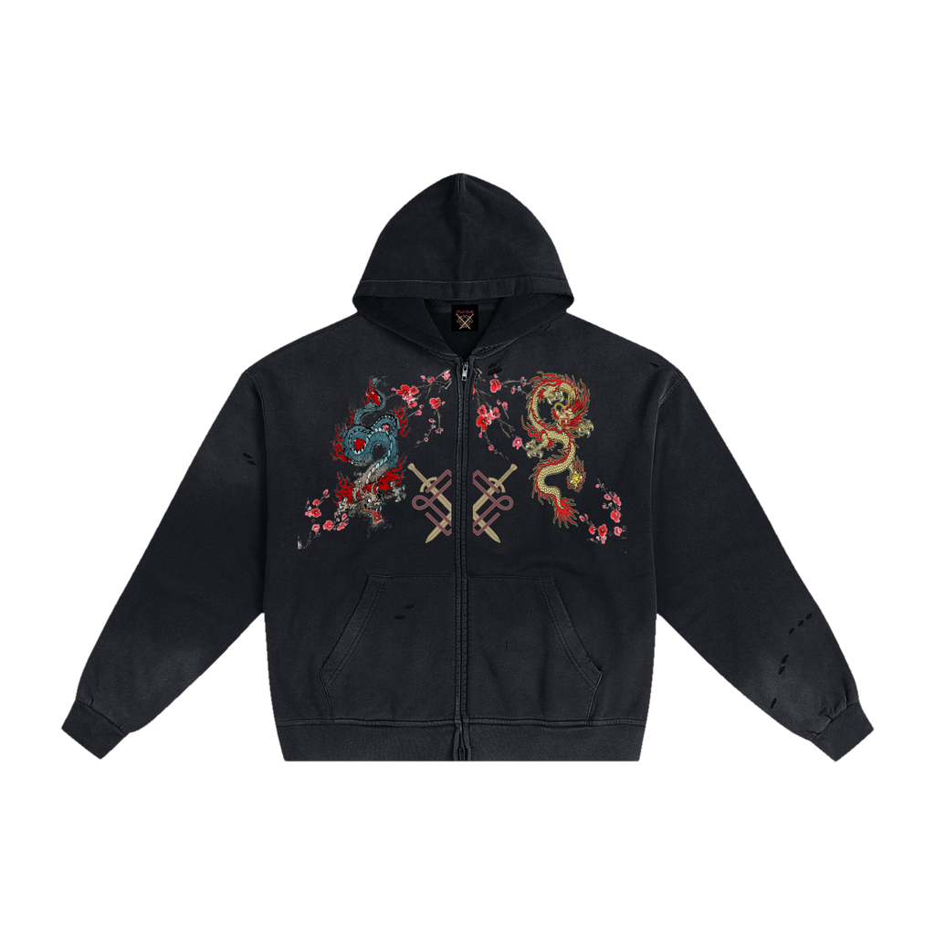Elite Core Hand - Sunfade  Hoodie